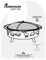 Landmann Super Sky Assembly And Use Instructions preview