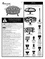 Предварительный просмотр 2 страницы Landmann Super Sky Assembly And Use Instructions