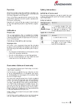 Preview for 5 page of Landmann Triton PTS 3.0 Assembly And Operating Manual