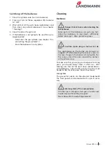 Preview for 11 page of Landmann Triton PTS 3.0 Assembly And Operating Manual