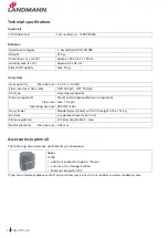 Preview for 14 page of Landmann Triton PTS 3.0 Assembly And Operating Manual