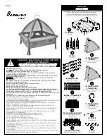 Preview for 2 page of Landmann tudor Assembly And Use Instructions