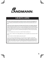 Предварительный просмотр 45 страницы Landmann Vinson 200 480511 Assembly And Operating Manual