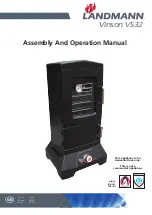 Landmann Vinson VS32 Assembly And Operation Manual preview