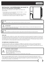 Предварительный просмотр 7 страницы Landmark 3024UI1MPR-RH Owner'S Manual