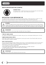 Preview for 6 page of Landmark L3015UI1 Series Owner'S Manual
