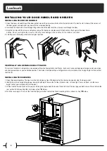 Предварительный просмотр 8 страницы Landmark L3015UI1B-LH Owner'S Manual