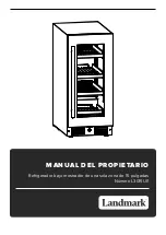 Предварительный просмотр 17 страницы Landmark L3015UI1B-LH Owner'S Manual