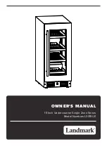 Landmark L3015UI1WSG-RH Owner'S Manual предпросмотр