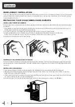 Preview for 8 page of Landmark L3024UI2WPR-LH Owner'S Manual