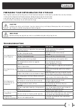 Preview for 13 page of Landmark L3024UI2WPR-LH Owner'S Manual