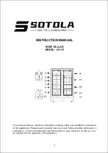 Landmark SOTOLA JC-115 Instruction Manual preview