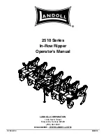 Landoll 2510 Series Operator'S Manual preview