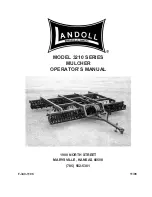 Preview for 1 page of Landoll 3210 Series Operator'S Manual