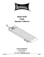 Landoll 345D Operator'S Manual preview