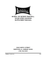 Preview for 1 page of Landoll 850 Series Supplement Manual