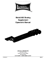 Landoll 855 FINISHOLL Series Operator'S Manual предпросмотр