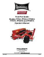 Landoll Brillion FPS-6 Operator'S Manual предпросмотр