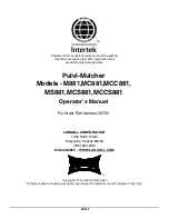 Предварительный просмотр 52 страницы Landoll Brillion M881 Operator'S Manual