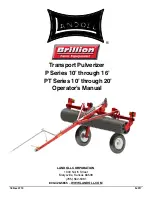 Landoll Brillion P Series Operator'S Manual предпросмотр