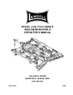 Landoll WEATHERPROOFER II 2320 FOLD Series Operator'S Manual предпросмотр