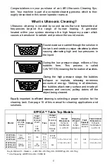 Предварительный просмотр 5 страницы L&R EFFICA E1 Series Owner'S/Operator'S Manual