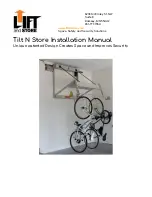 Preview for 1 page of L&S Tilt N Store Installation Manual