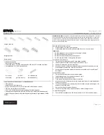 Preview for 1 page of Landscape Forms Strata Beam Bench Installation Manual