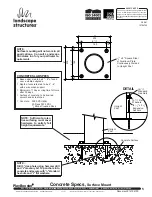 Предварительный просмотр 9 страницы landscape structures PlayBooster  Pod Climber 156916 Manual