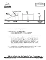 Предварительный просмотр 19 страницы landscape structures PlayBooster  Pod Climber 156916 Manual