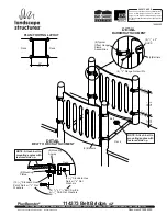 Предварительный просмотр 75 страницы landscape structures PlayBooster  Pod Climber 156916 Manual