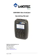 Предварительный просмотр 1 страницы LANDTEC GEM5000 Operating Manual