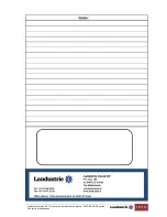 Preview for 16 page of Landustrie LANDY DNP Operation, Maintenance & Instruction Manual