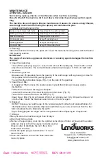 Предварительный просмотр 8 страницы Landworks GUO021-FBA Instruction Manual