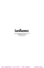 Preview for 12 page of Landworks LWB0301 Instruction Manual