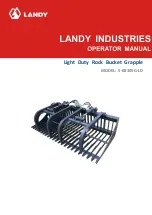 Предварительный просмотр 1 страницы LANDY S-08305G-LD Operator'S Manual