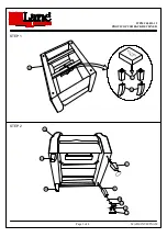 Предварительный просмотр 3 страницы Lane 40033 - 15 Assembly Instructions