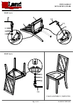 Предварительный просмотр 4 страницы Lane 60581-69-01 Assembly Instructions