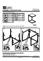 Предварительный просмотр 1 страницы Lane 7326-41 Assembly Instructions