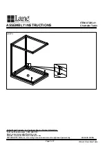 Предварительный просмотр 2 страницы Lane 7326-41 Assembly Instructions