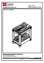 Предварительный просмотр 3 страницы Lane 7593-41 Assembly Instructions