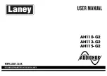 Предварительный просмотр 1 страницы Laney AH110-G2 User Manual