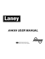 Preview for 1 page of Laney AH4X4 User Manual