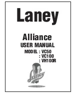 Laney Alliance VC100 User Manual предпросмотр