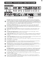 Preview for 6 page of Laney Alliance VC100 User Manual