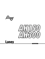 Laney AudioHub AH150 Operating Instructions Manual предпросмотр