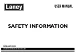 Предварительный просмотр 30 страницы Laney Audiohub Venue Series User Manual