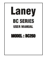 Предварительный просмотр 1 страницы Laney BC 250 User Manual