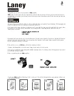 Предварительный просмотр 2 страницы Laney BC 250 User Manual