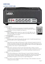 Предварительный просмотр 4 страницы Laney Black Country Customs LA-STUDIO User Manual